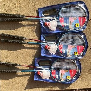 Blue and Black Toy Racket Set for Endless Play
